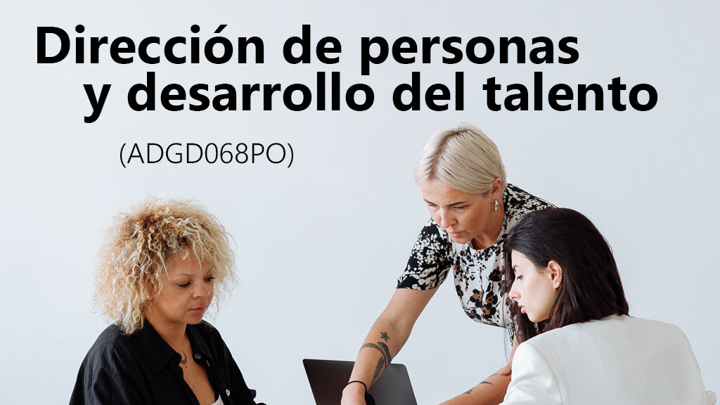 Curso de Direcci&oacute;n personas y desarrollo talento(ADGD068PO)