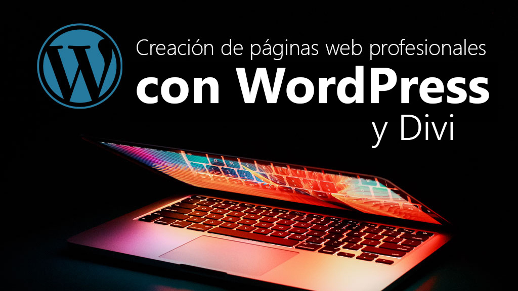 Curso de Creaci&oacute;n p&aacute;ginas web con Wordpress y Divi