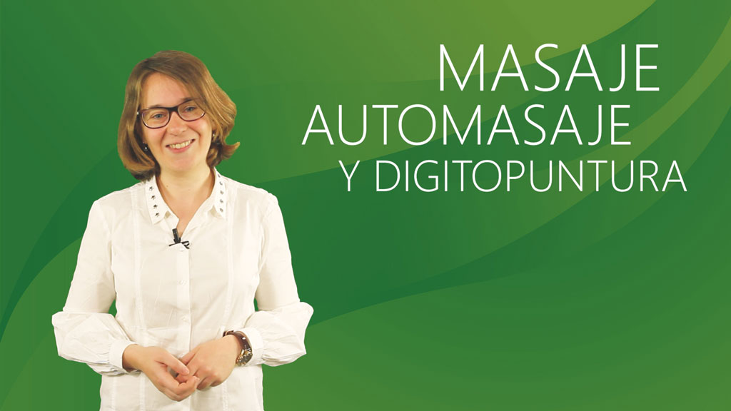Curso de Masaje, automasaje y digitopuntura relajante