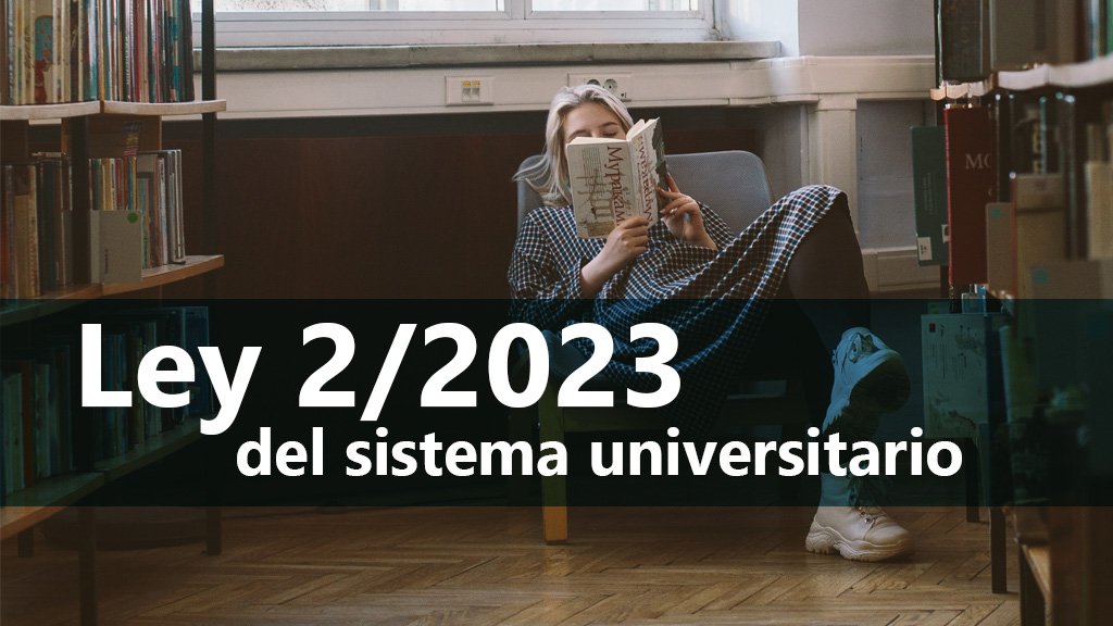 Curso de Ley 2/2023 del sistema universitario